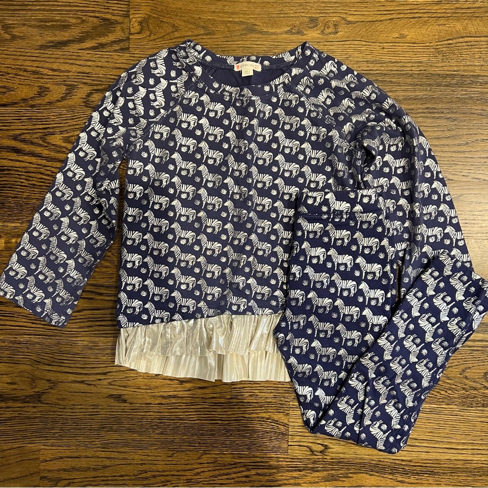 Crewcuts Zebra Shirt and Pant Matching Set